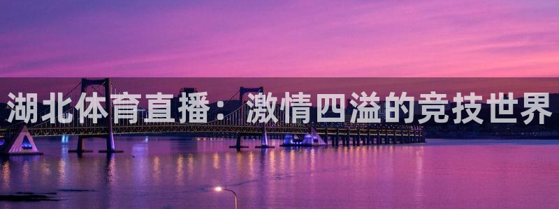 蓝鲸体育直播手机版：湖北体育直播：激情四溢的竞技世界