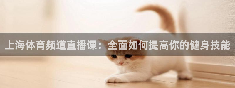 蓝鲸体育直播足球：上海体育频道直播课：全面如何提高你的健身技能