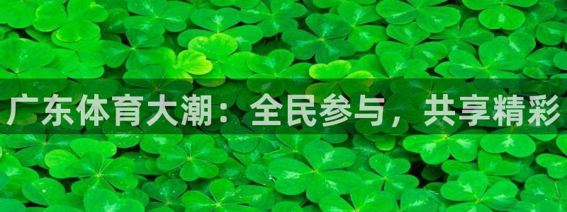 蓝鲸视频实拍：广东体育大潮：全民参与，共享精彩